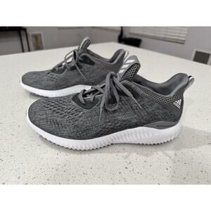 Adidas Alphabounce 1 Running Shoes Sneakers Gray White Men's Size 8 GV8826